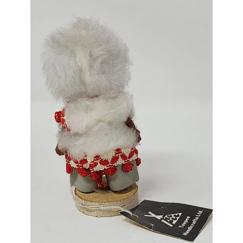 Vintage Teepee Handcrafts Limited Made In Canada Eskimo‎ Doll
